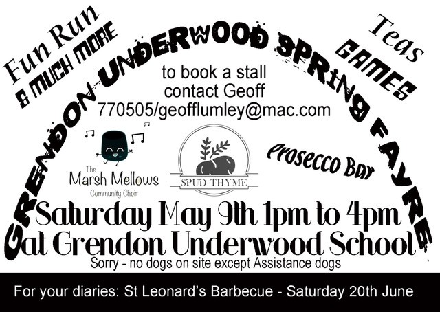 GRENDON UNDERWOOD SPRING FAYRE